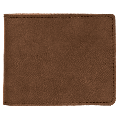 Personalized Bifold Leather Wallet