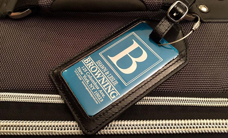 Personalized Aluminum Luggage Tags -  - Completeful