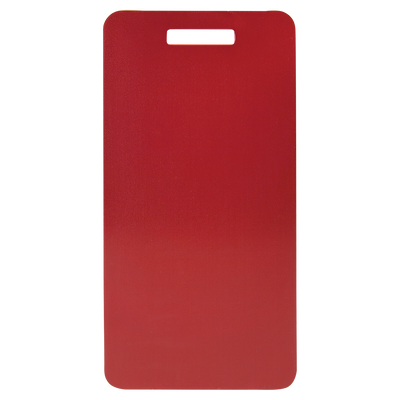 Personalized Aluminum Luggage Tags - Red / Portrait - Completeful