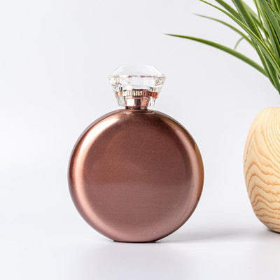 Personalized Glam Flask - Rose Gold - Completeful