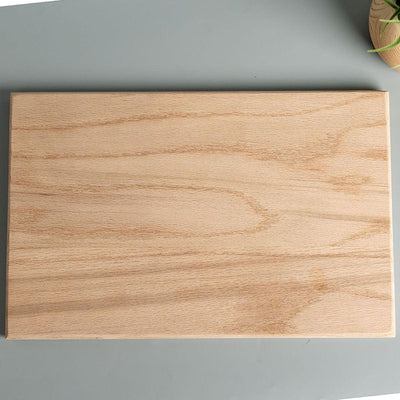 Personalized Rectangle Cutting Board 11x17 - Redwood - Completeful