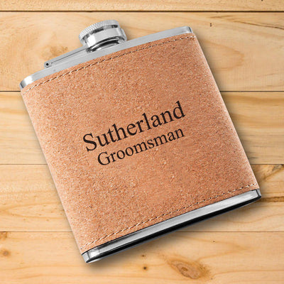 Personalized Cork Flask -  - Lazerworx