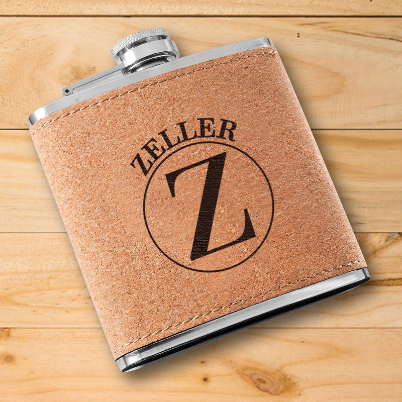 Personalized Cork Flask -  - Lazerworx