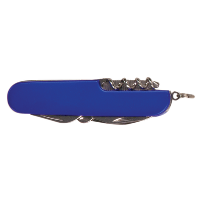 Personalized Blue Multi-Tool Pocket Knife