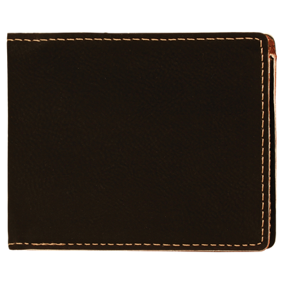 Personalized Bifold Leather Wallet