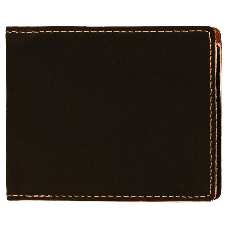 Personalized Bifold Leather Wallet