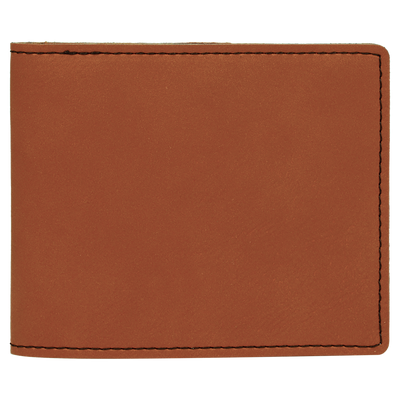 Personalized Bifold Leather Wallet