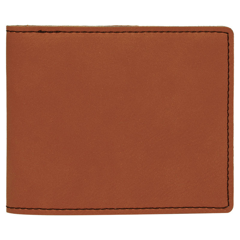 Personalized Bifold Leather Wallet