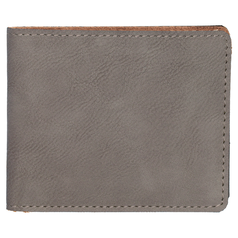 Personalized Bifold Leather Wallet