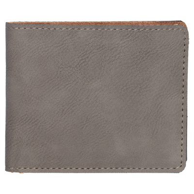 Personalized Bifold Leather Wallet