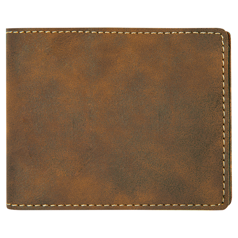 Personalized Bifold Leather Wallet