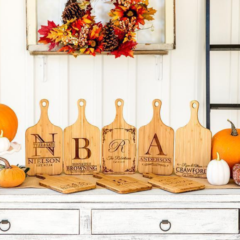 Personalized Small Handled Serving Boards