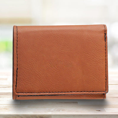 Personalized Men's Trifold Wallet