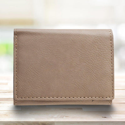 Personalized Men's Trifold Wallet