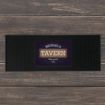 Personalized Tavern Bar Mat - - Gifts For You Now