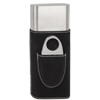 Personalized Gentleman's Reserve Cigar Holder - Black