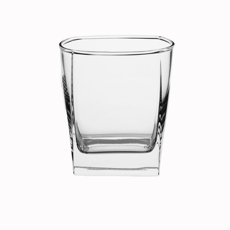 Personalized Square Cocktail Glass - - Completeful