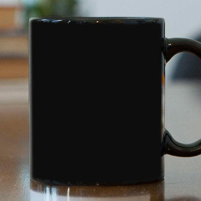 Personalized Black Coffee Mug 11 oz