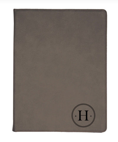 Personalized Gray Portfolio