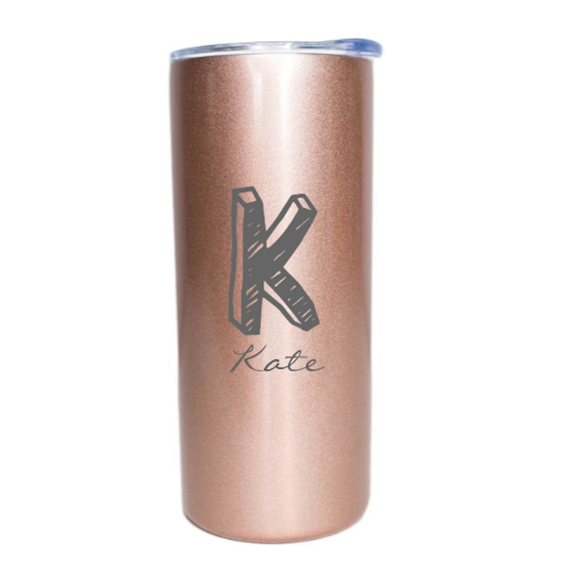 Personalized Skinny Mini Tumbler 12 oz