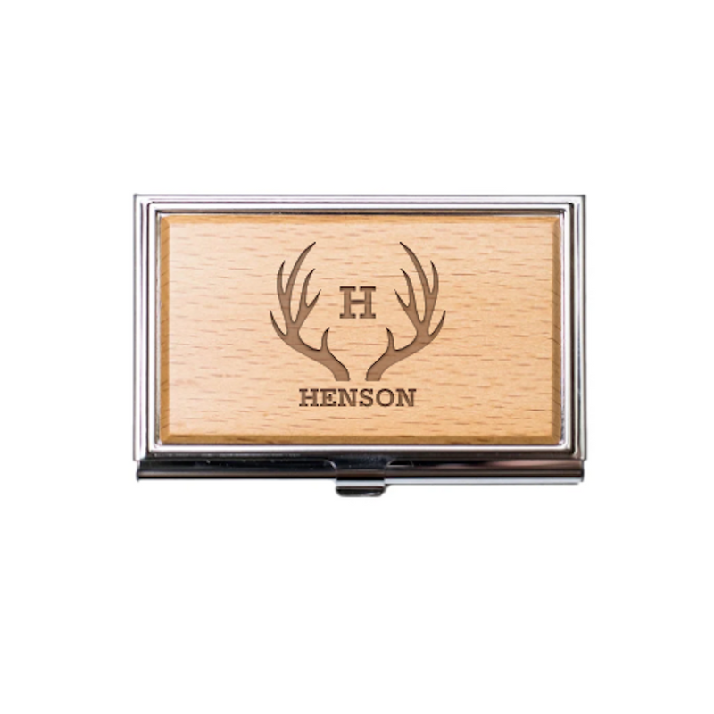 Personalized Business Card Holder