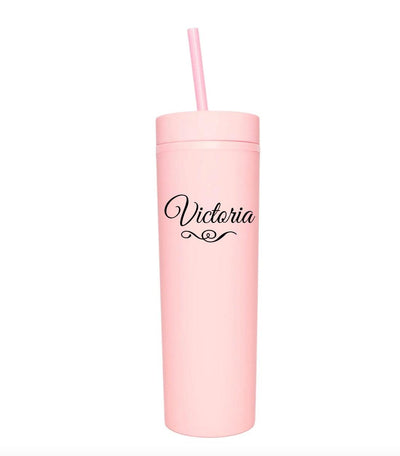 Personalized Skinny Tumbler 16oz (Copy) - - Completeful