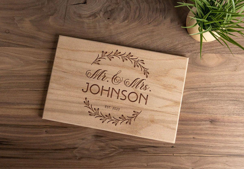 Personalized Rectangle Cutting Board 11x17 -  - Completeful