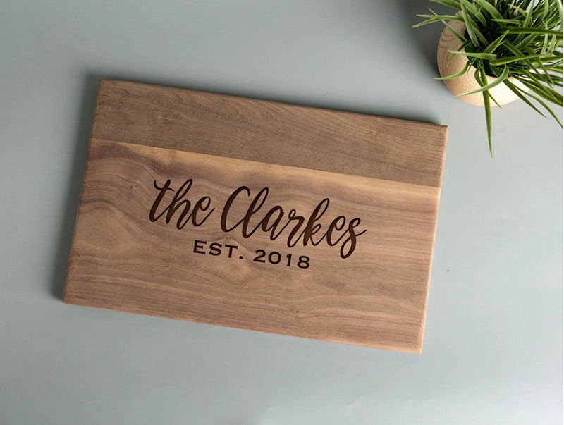 Personalized Rectangle Cutting Board 11x17 -  - Completeful