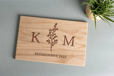 Personalized Rectangle Cutting Board 11x17 -  - Completeful