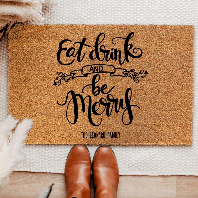 Guild Mortgage - Personalized Christmas Coir Doormats