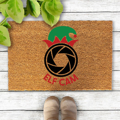 Guild Mortgage - NonPersonalized Elf Watch Coir Doormats