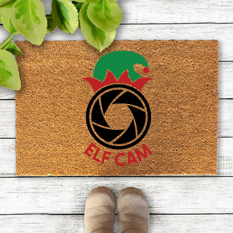 Guild Mortgage - NonPersonalized Elf Watch Coir Doormats