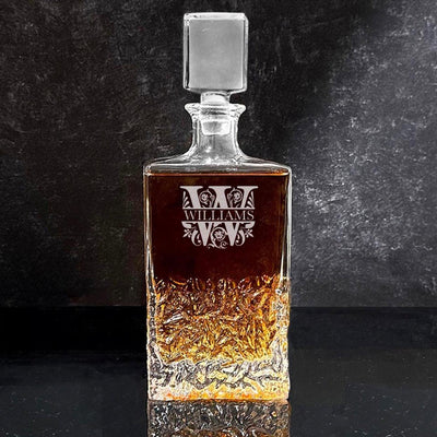 Personalized Kinsale Whiskey Decanter -  - Completeful