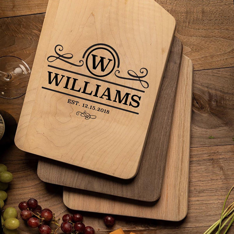 Personalized Large Handled Cutting Boards - - Completeful