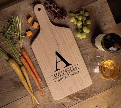 Personalized Large Handled Cutting Boards - - Completeful