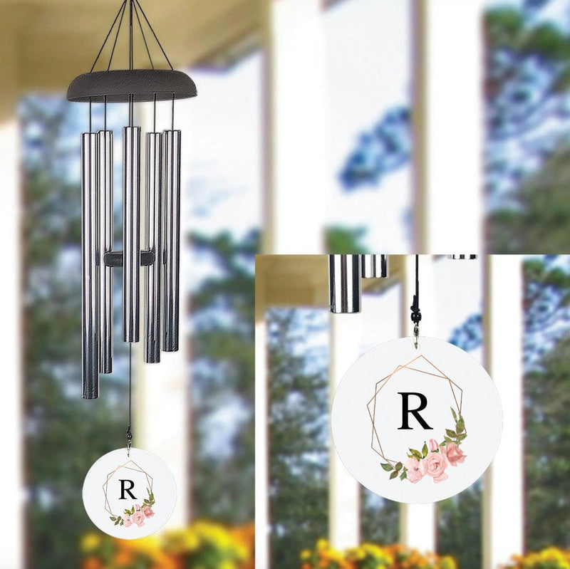 Personalized Monogram Wind Chimes - - Gifts For You Now