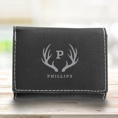 Personalized Men's Trifold Wallet