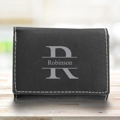 Personalized Men's Trifold Wallet