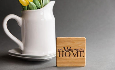 Intercap Lending - Personalized Bamboo Coasters - Set of 4