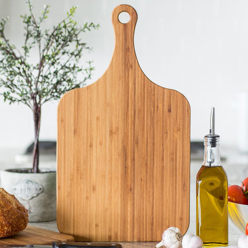 American Pacific Mortgage - Personalized Handled Bamboo Serving Boards