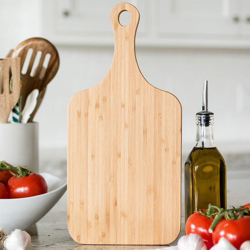 American Pacific Mortgage - Personalized Handled Bamboo Serving Boards